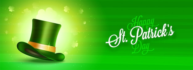 https://image.freepik.com/free-vector/happy-st-patrick-s-day-banner-design-with-3d-leprechaun-s-hat-on-shiny-green-background_1302-8721.jpg