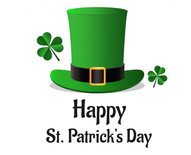 Happy st. patrick's day poster | Premium Vector