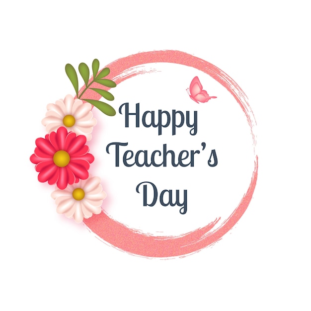 Premium Vector | Happy teacher's day