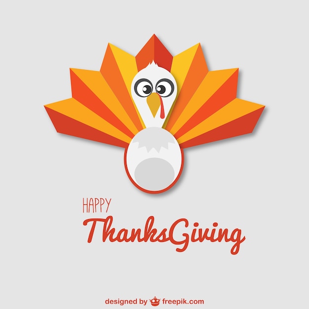 Happy Thanksgiving background with
turkey