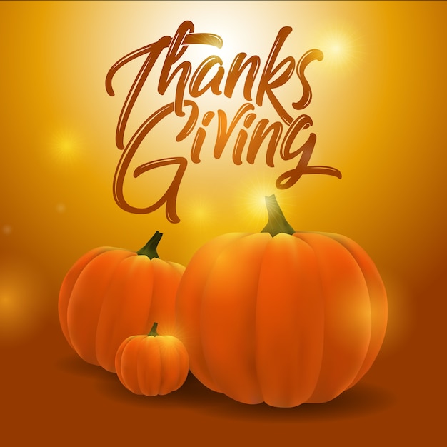 Premium Vector | Happy thanksgiving background