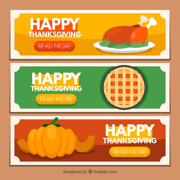 Happy thanksgiving banner
