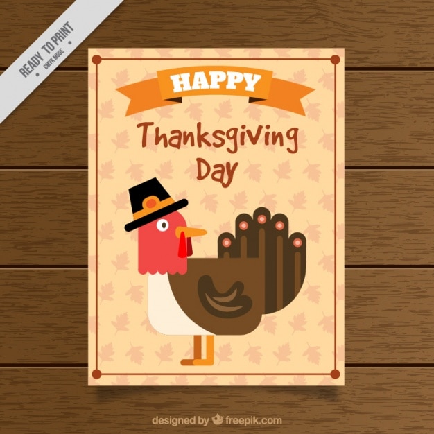 Happy thanksgiving card