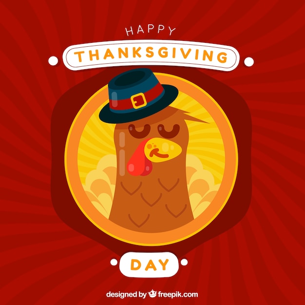 Free Vector | Happy thanksgiving day background