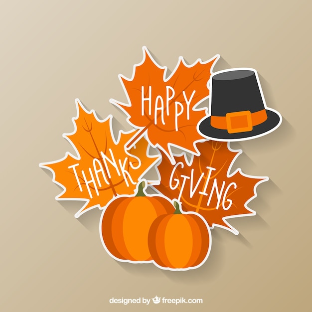 Happy thanksgiving sticker