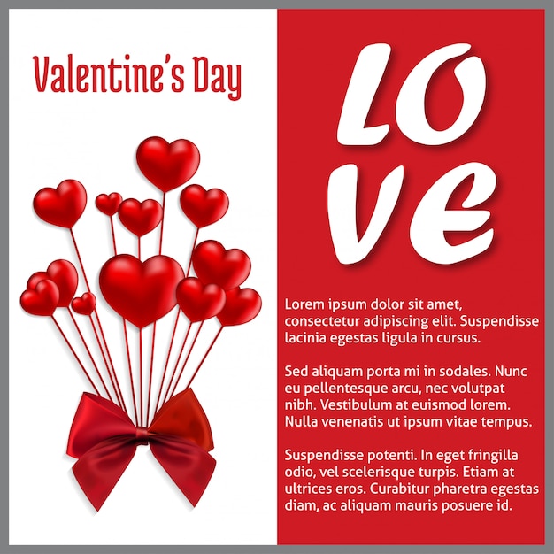 Download Happy valentine day love card Vector | Free Download