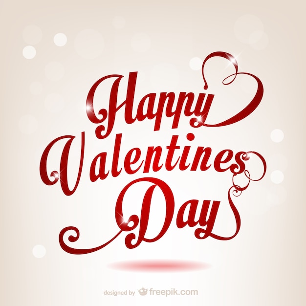 Happy Valentine's Day greeting