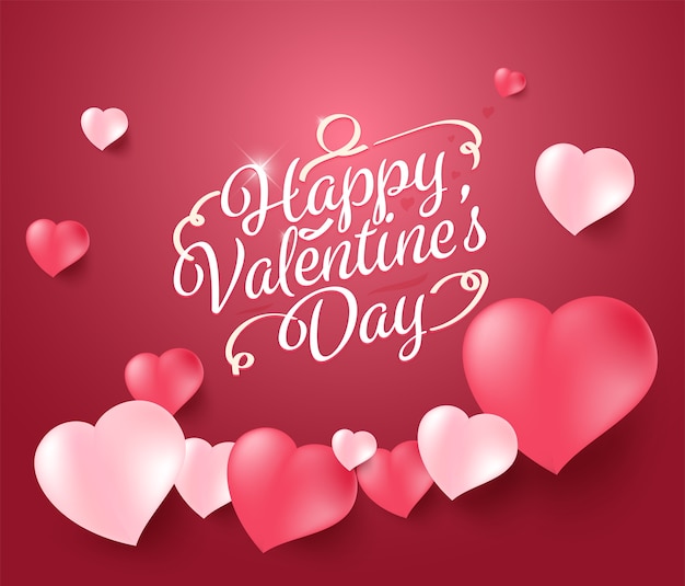 Premium Vector | Happy valentine's day