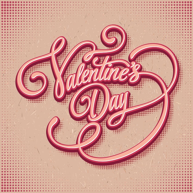 Download Happy valentines day greeting card | Premium Vector