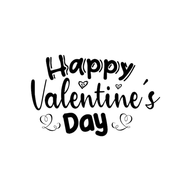 Premium Vector | Happy valentines day typography lettering for t shirt ...