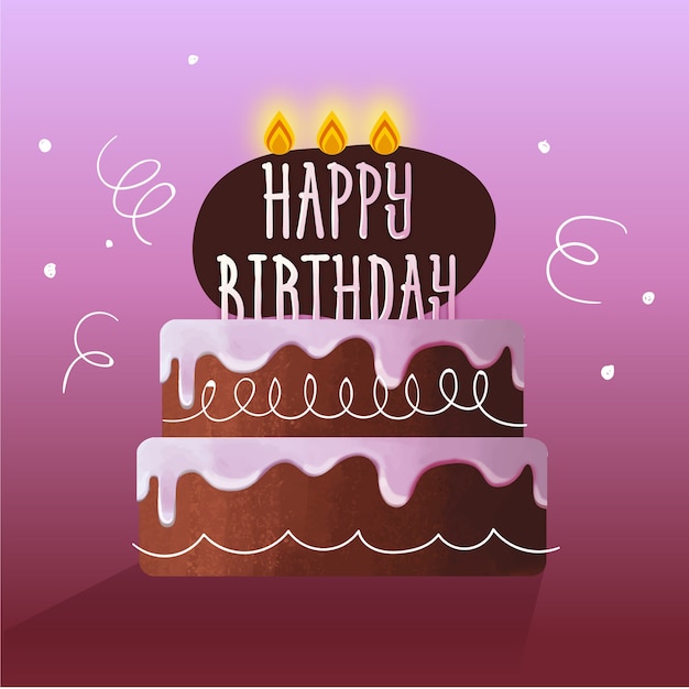 Happybirthdaycake | Free Vectors, Stock Photos & PSD