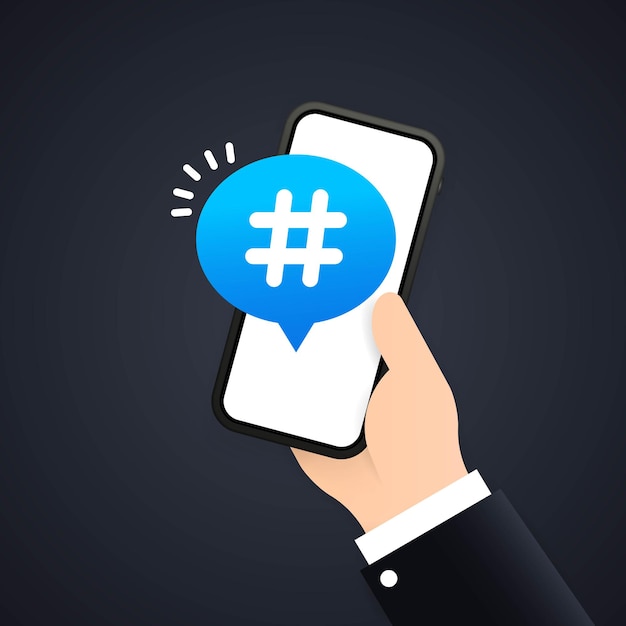 premium-vector-hashtag-icon-on-the-phone