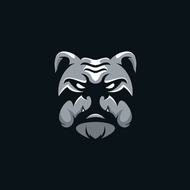 Download Free Head Bulldog Logo Premium Vector Use our free logo maker to create a logo and build your brand. Put your logo on business cards, promotional products, or your website for brand visibility.