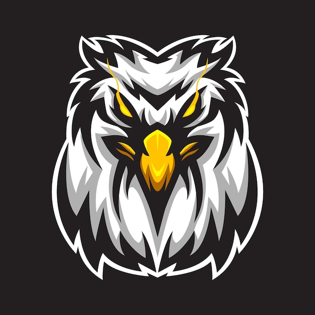 Premium Vector Head Eagle Mascot Logo Template