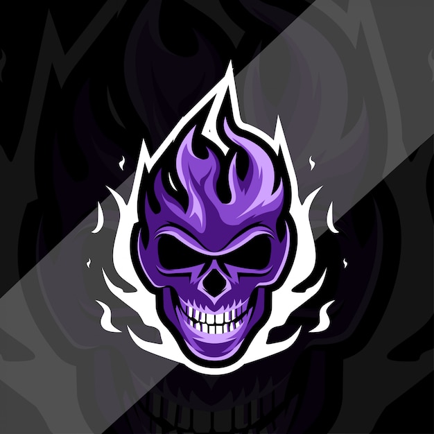 Download Free Head Skull Fire Mascot Logo Esport Design Premium Vector Use our free logo maker to create a logo and build your brand. Put your logo on business cards, promotional products, or your website for brand visibility.
