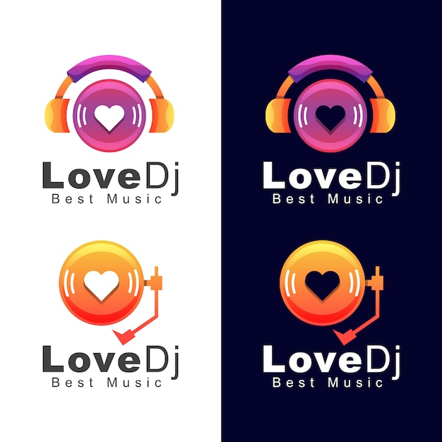 Download Free Headphone Love Dj Music Logo Best Sound Music Logo Design Use our free logo maker to create a logo and build your brand. Put your logo on business cards, promotional products, or your website for brand visibility.