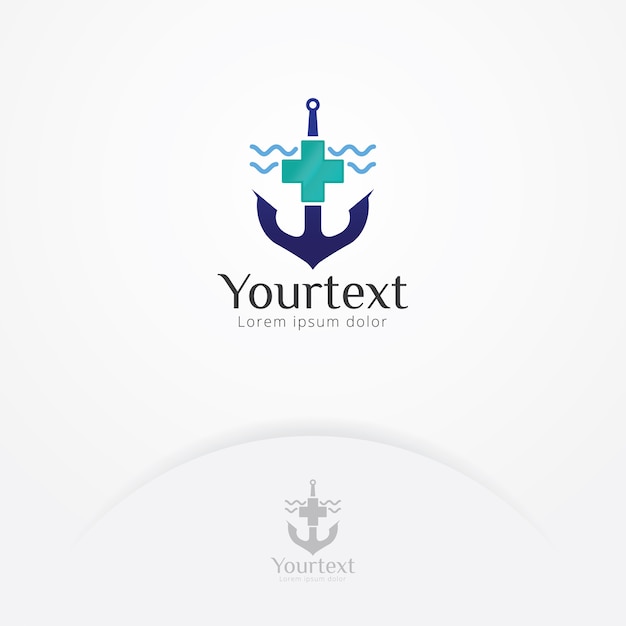Download Free Health Anchor Logo Design Premium Vector Use our free logo maker to create a logo and build your brand. Put your logo on business cards, promotional products, or your website for brand visibility.