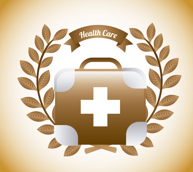 Health care graphic design | Free Vector