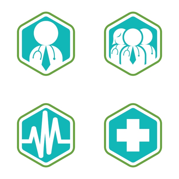 Premium Vector Health Care And Medical Icon Logo Vector