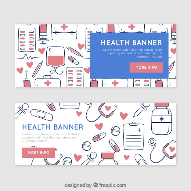 Health day banners