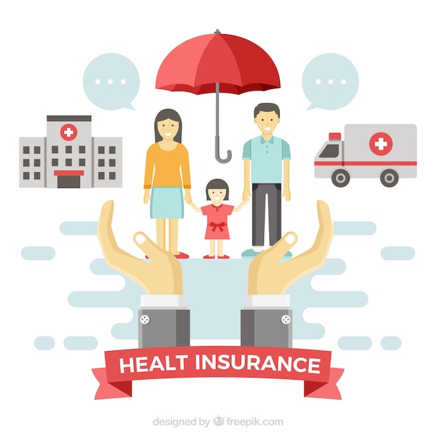 Health insurance background