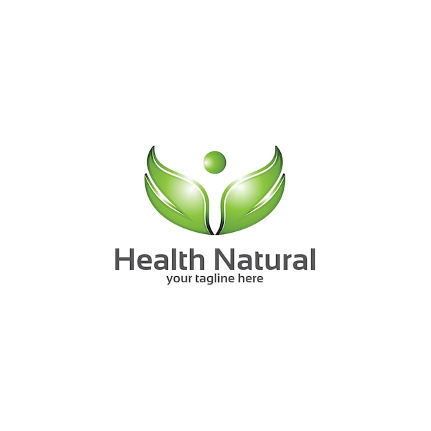 Download Free Health Natural Logo Template Premium Vector Use our free logo maker to create a logo and build your brand. Put your logo on business cards, promotional products, or your website for brand visibility.