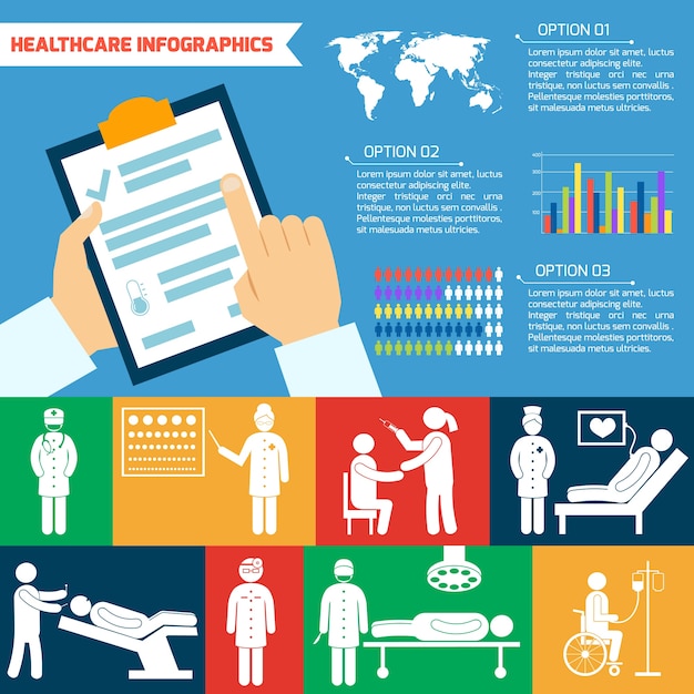 infographic medical template