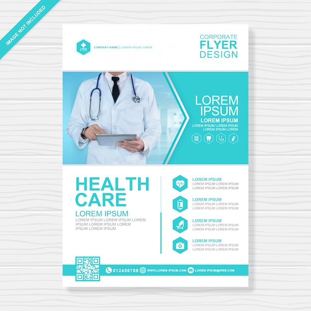 Healthcare and medical cover Premium Vector