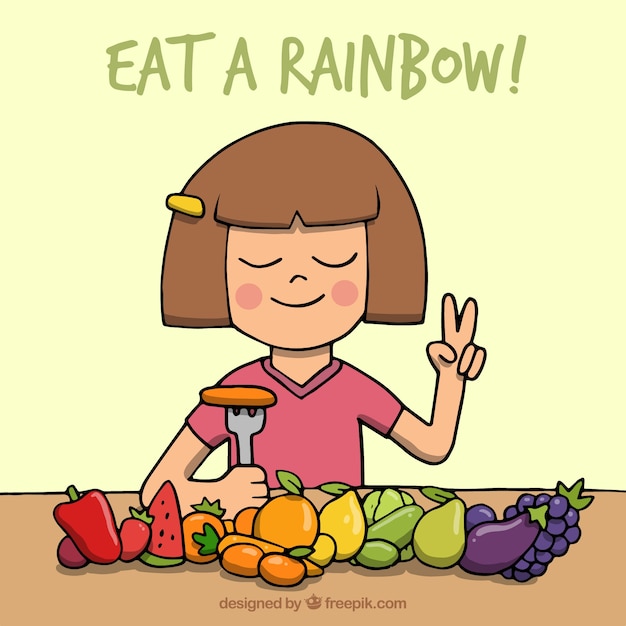Cartoon Cartoon Style Healthy Food Images - Healthy Food Recipes