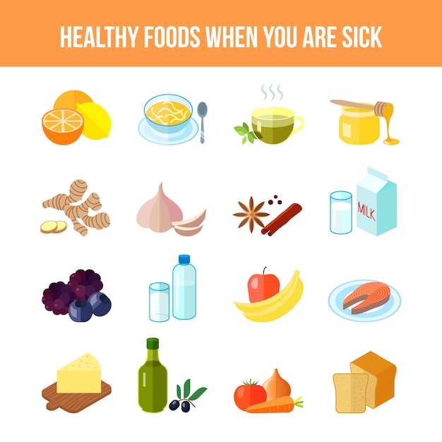 Healthy food for sickness