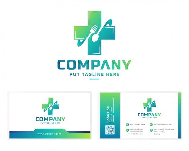 Download Free Healthy Food Logo Template For Company Premium Vector Use our free logo maker to create a logo and build your brand. Put your logo on business cards, promotional products, or your website for brand visibility.