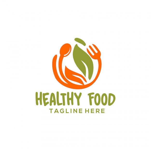 Download Free Healthy Food Logo Premium Vector Use our free logo maker to create a logo and build your brand. Put your logo on business cards, promotional products, or your website for brand visibility.