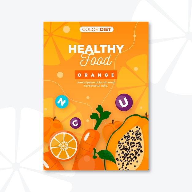 free-vector-healthy-food-poster-template