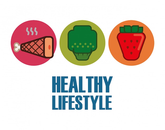 Premium Vector | Healthy lifestyle design