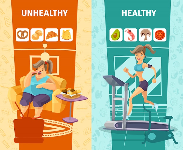 sedentary life style vs healthy lifestyle
