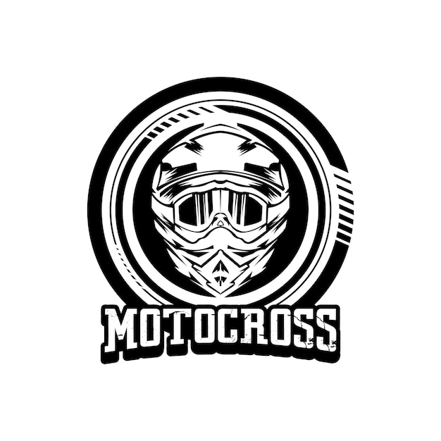 Download Free Helmet Motocross Design Logo Premium Vector Use our free logo maker to create a logo and build your brand. Put your logo on business cards, promotional products, or your website for brand visibility.