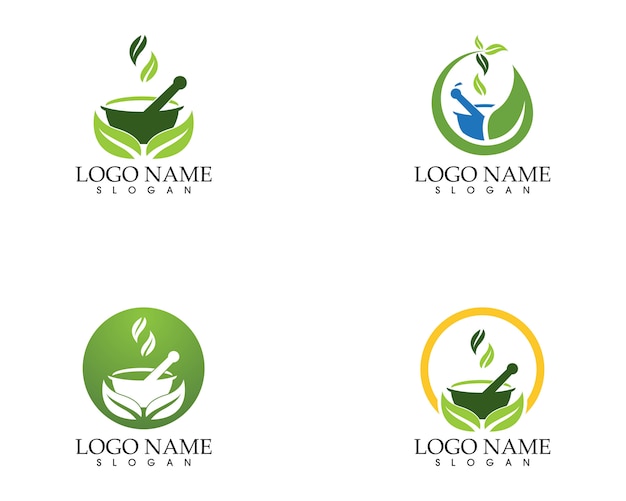 Download Free Herbal Pharmacy Logo Vector Template Premium Vector Use our free logo maker to create a logo and build your brand. Put your logo on business cards, promotional products, or your website for brand visibility.