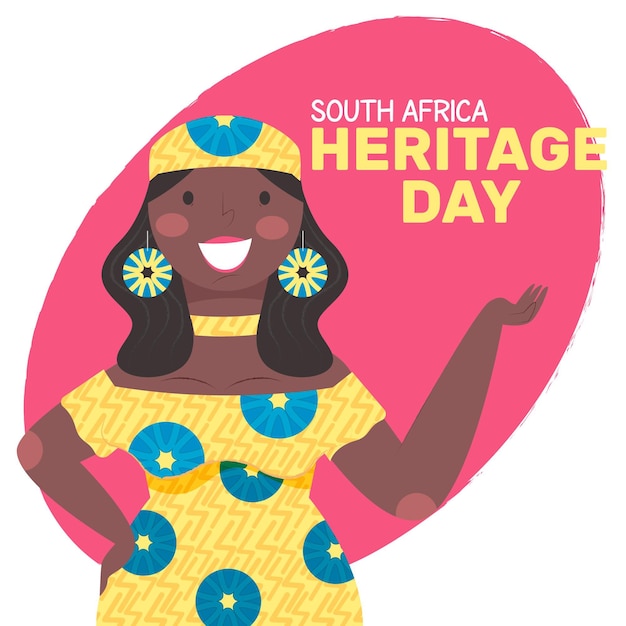 Heritage Day Illustration Free Vector