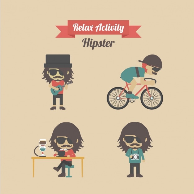 Hipster activities design