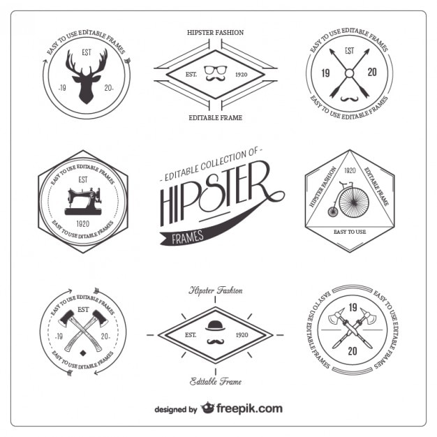 Download Free Hipster Frames Free Vector Use our free logo maker to create a logo and build your brand. Put your logo on business cards, promotional products, or your website for brand visibility.