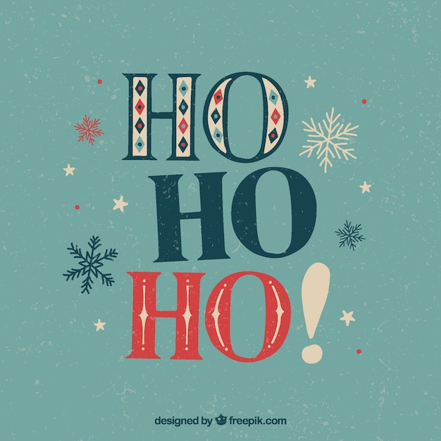 Download Ho ho ho! Vector | Free Download