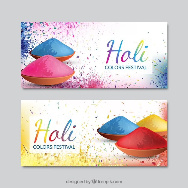 holi festival banner