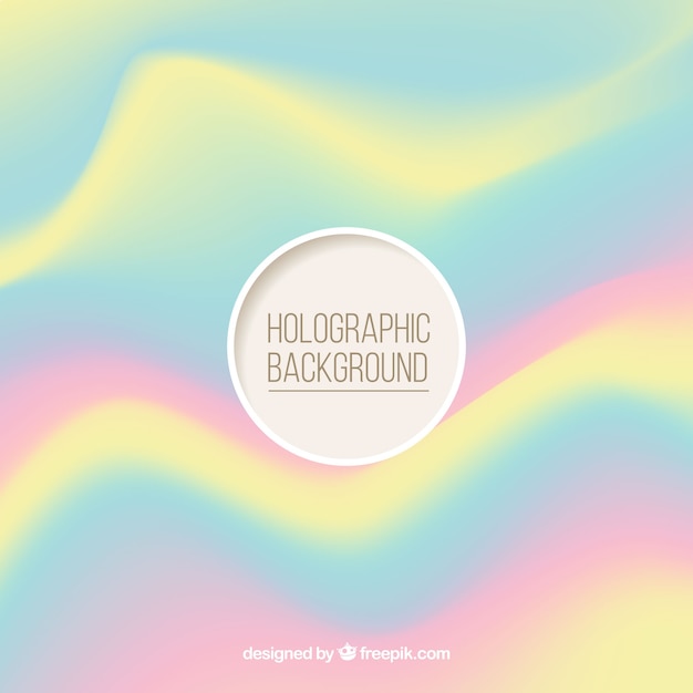 Download Free Vector Holographic Color Background