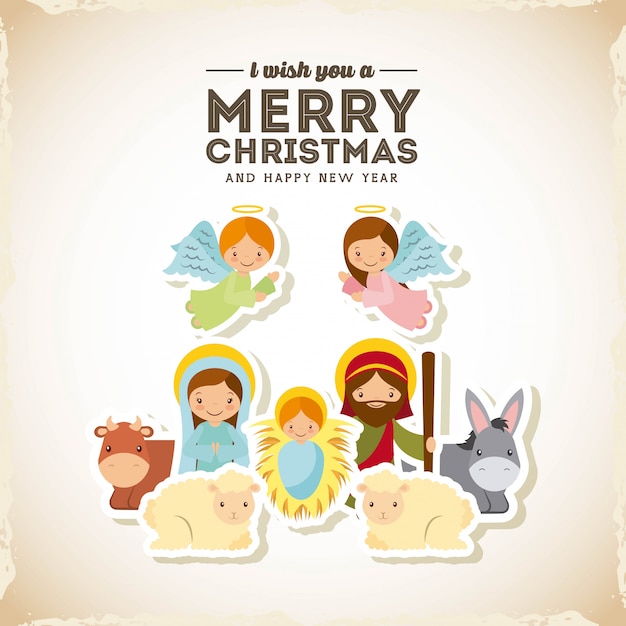 Download Premium Vector | Holy family design