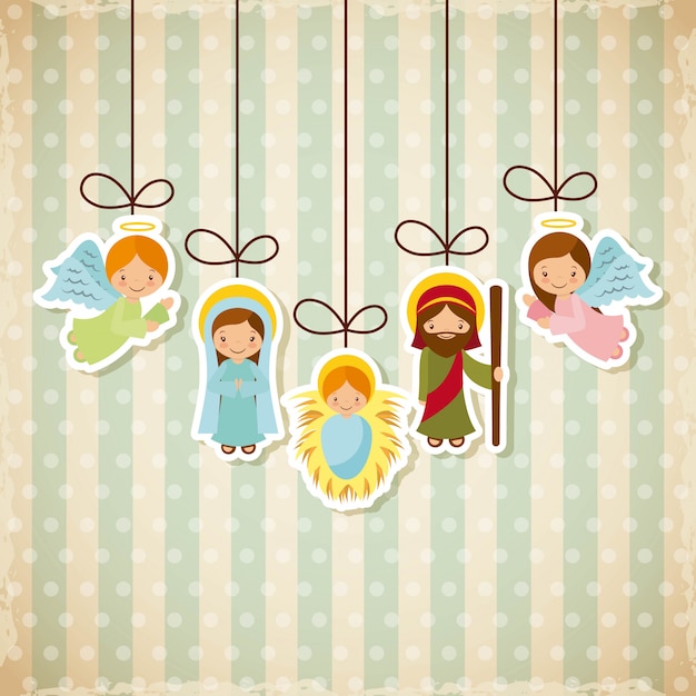 Download Premium Vector | Holy family design