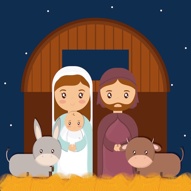 Download Holy family | Premium Vector