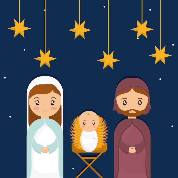 Download Holy family Vector | Premium Download