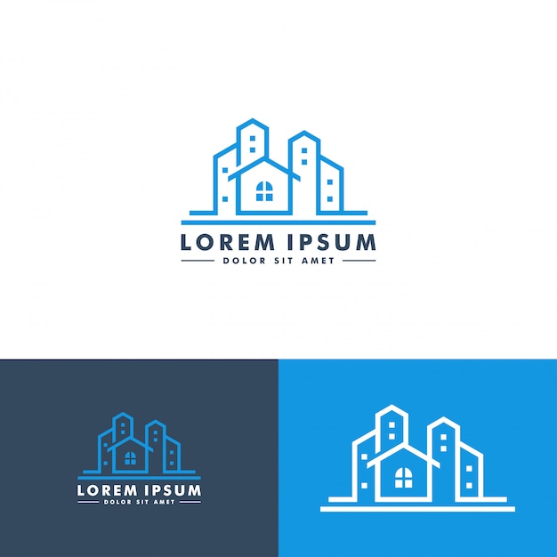 Download Free Home Building Logo Design Premium Vector Use our free logo maker to create a logo and build your brand. Put your logo on business cards, promotional products, or your website for brand visibility.