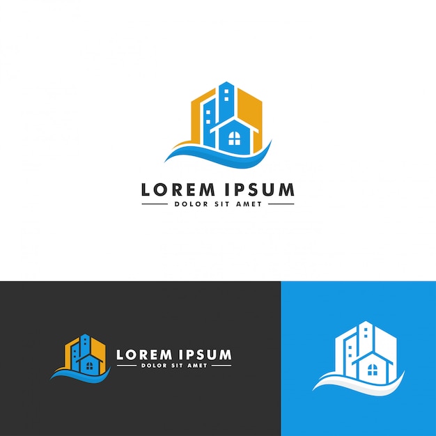 Download Free Home Building Logo Design Premium Vector Use our free logo maker to create a logo and build your brand. Put your logo on business cards, promotional products, or your website for brand visibility.