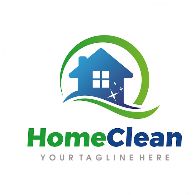 Download Free Home Cleaning And Cleaning Services Logo Premium Vector Use our free logo maker to create a logo and build your brand. Put your logo on business cards, promotional products, or your website for brand visibility.